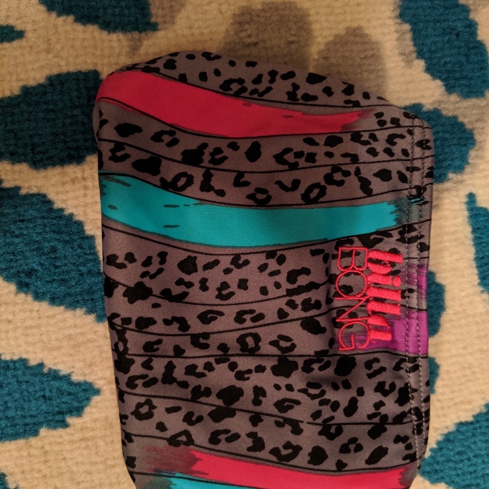 Billabong grey animal print swim Bottoms